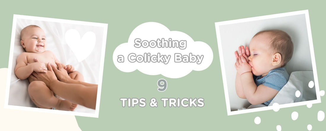 How to Soothing a Colicky Baby: Tips and Tricks for Parents - Baby Store in Lebanon