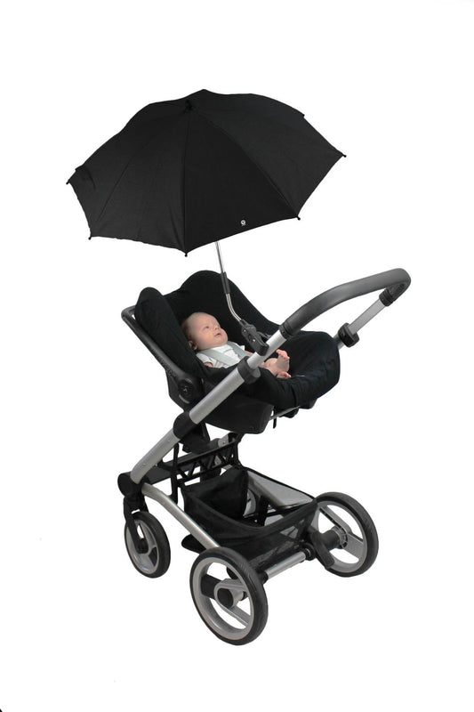 Stroller Parasol Umbrella – UPF 50+ (Black)