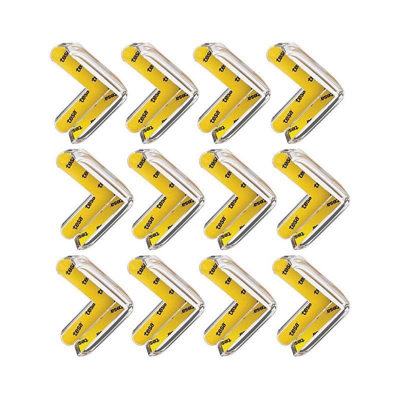 SIPO: L-Shape Transparent Corner Protectors (12 Pack - SIP-SBS-EC52)