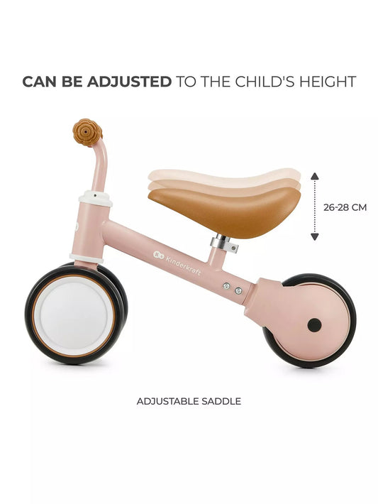 Kinderkraft: CUTIE Mini Balance Bike - Pink