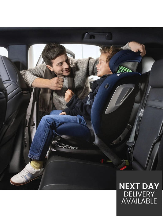 Kinderkraft: I-GROW 2 PLUS i-Size Car Seat (40–125 cm - Black)