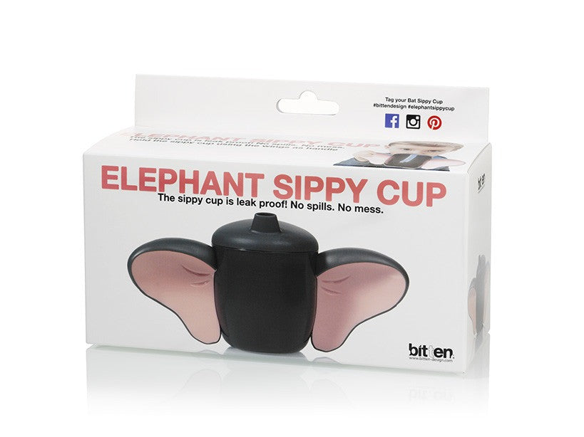 Bitten Elephant Sippy Cup