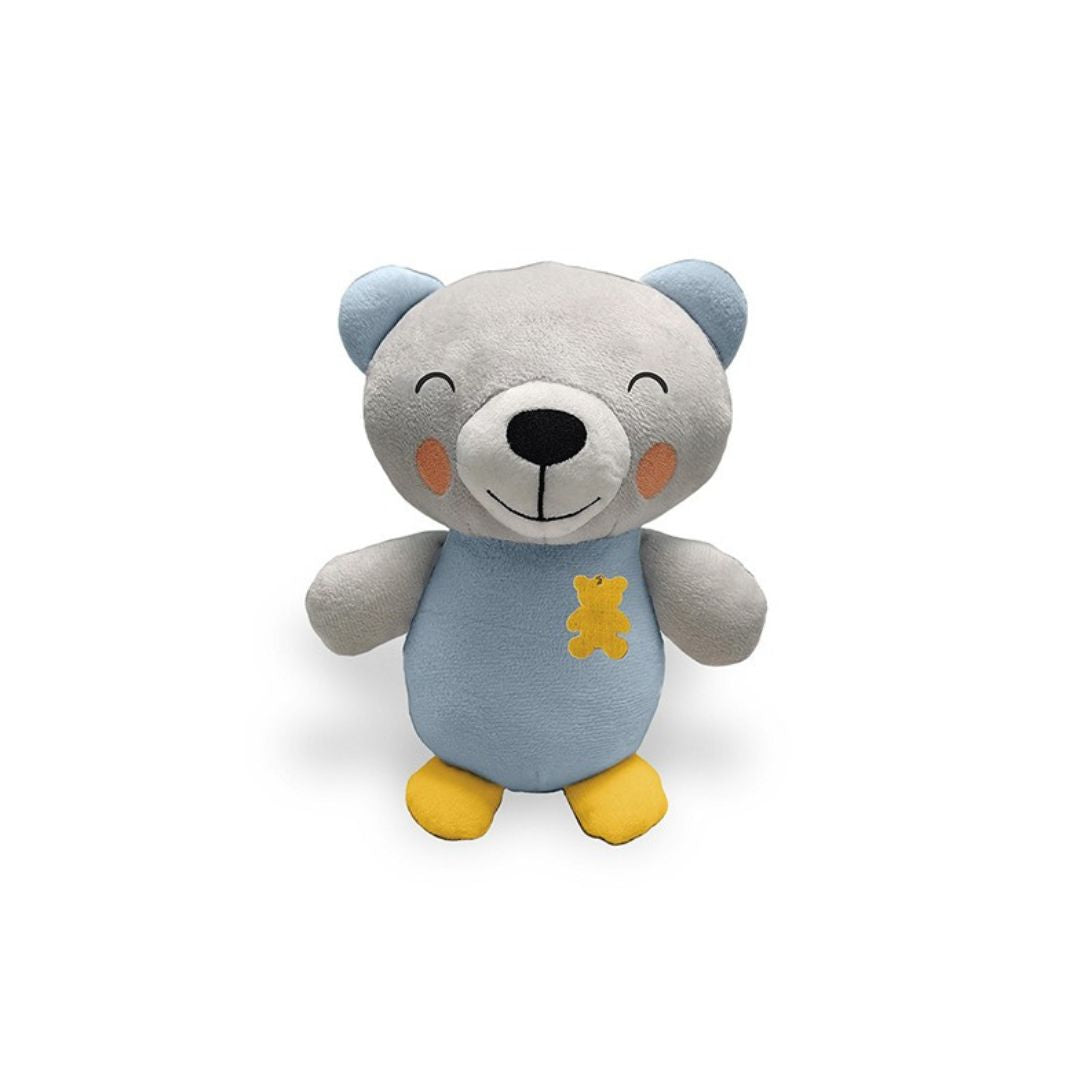 Interbaby Teddy Bear & Plush Hug Blanket Set – Blue