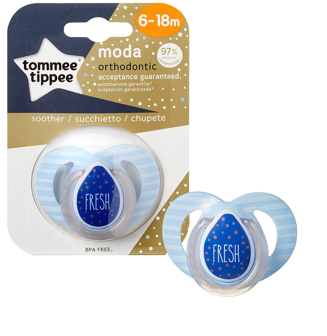 Moda Soother, 6-18 months, Blue