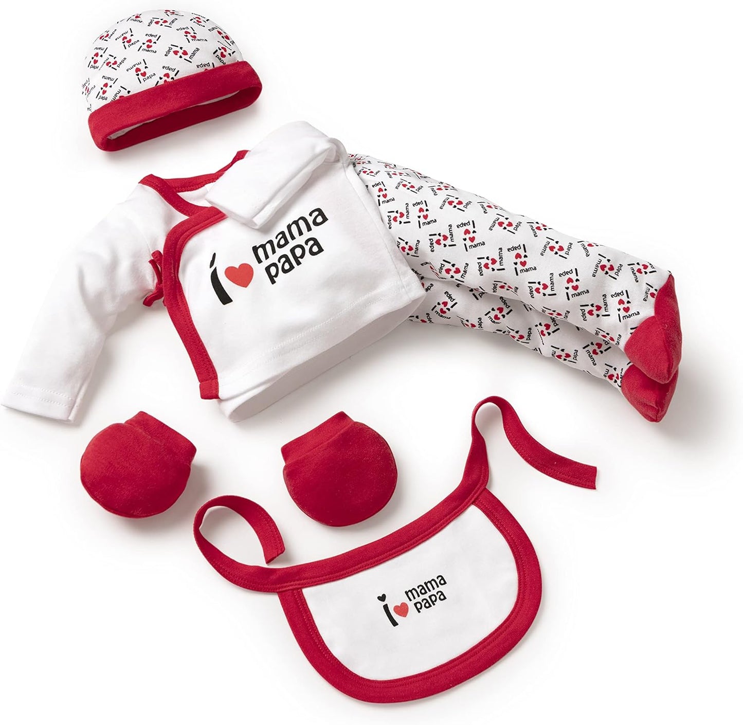New Born Kit - Mommy and Daddy Red
