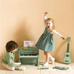 Classic World Vintage Wooden Musical Instrument Set (5-Piece)