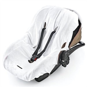 Babyjem Car Seat Towel Cover (Small) – White