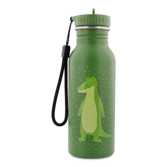 Trixie: Stainless Steel Water Bottle 500ml - Mr. Alligator