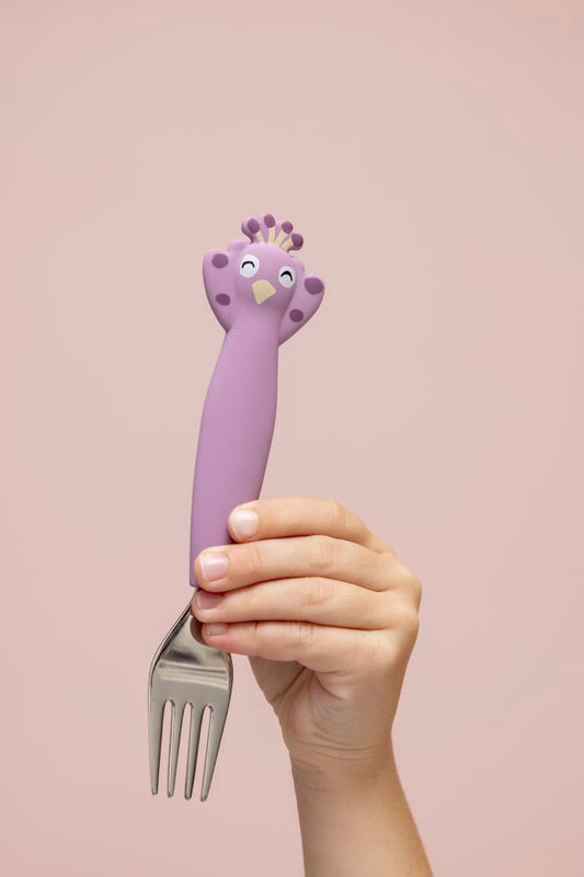 Trixie: Silicone Cutlery Set 3-Pack - Mrs. Peacock