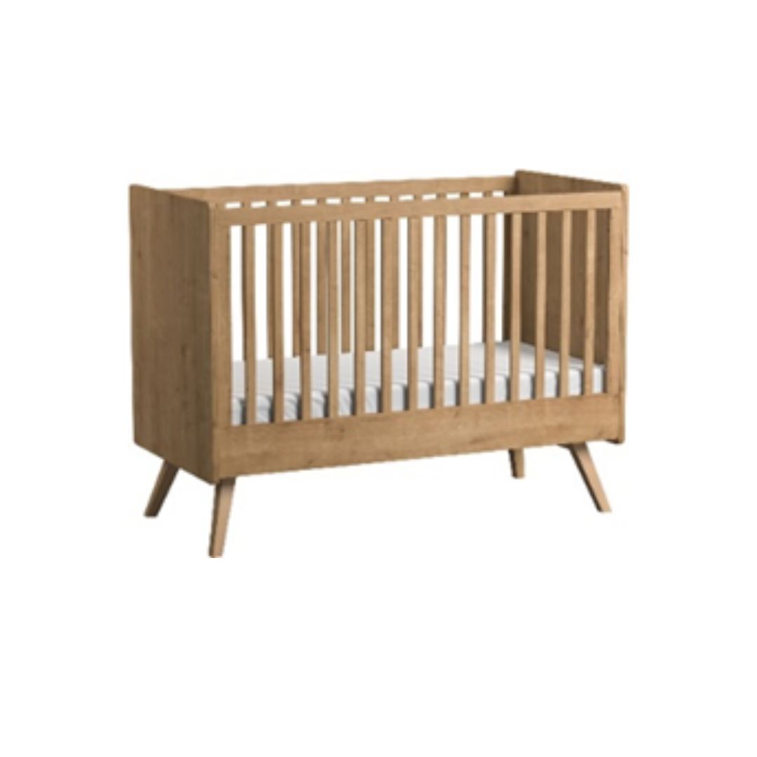 Vox Cot Bed 60X120 VINTAGE Oak