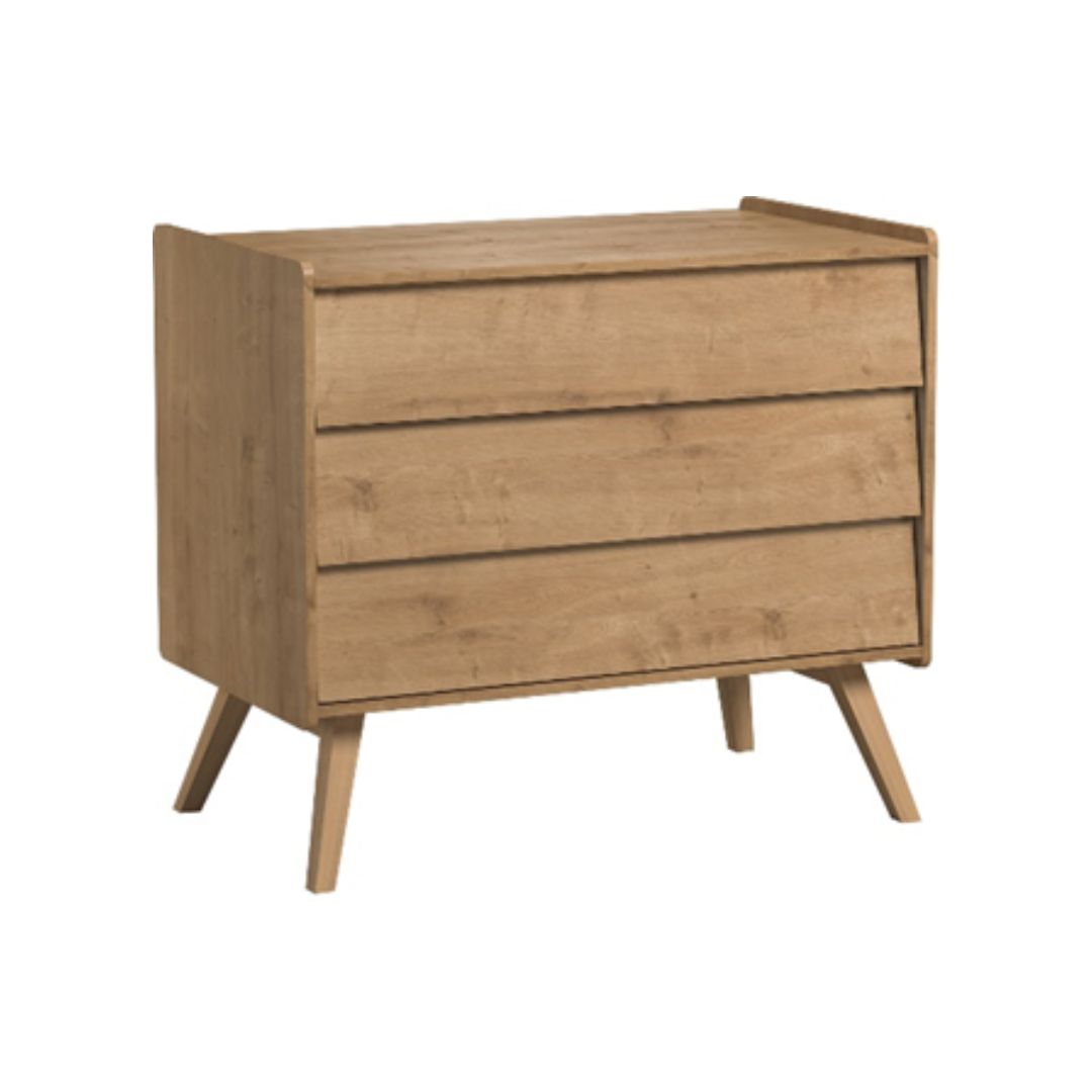 Vox Dresser VINTAGE 3 Drawers Oak/Oak
