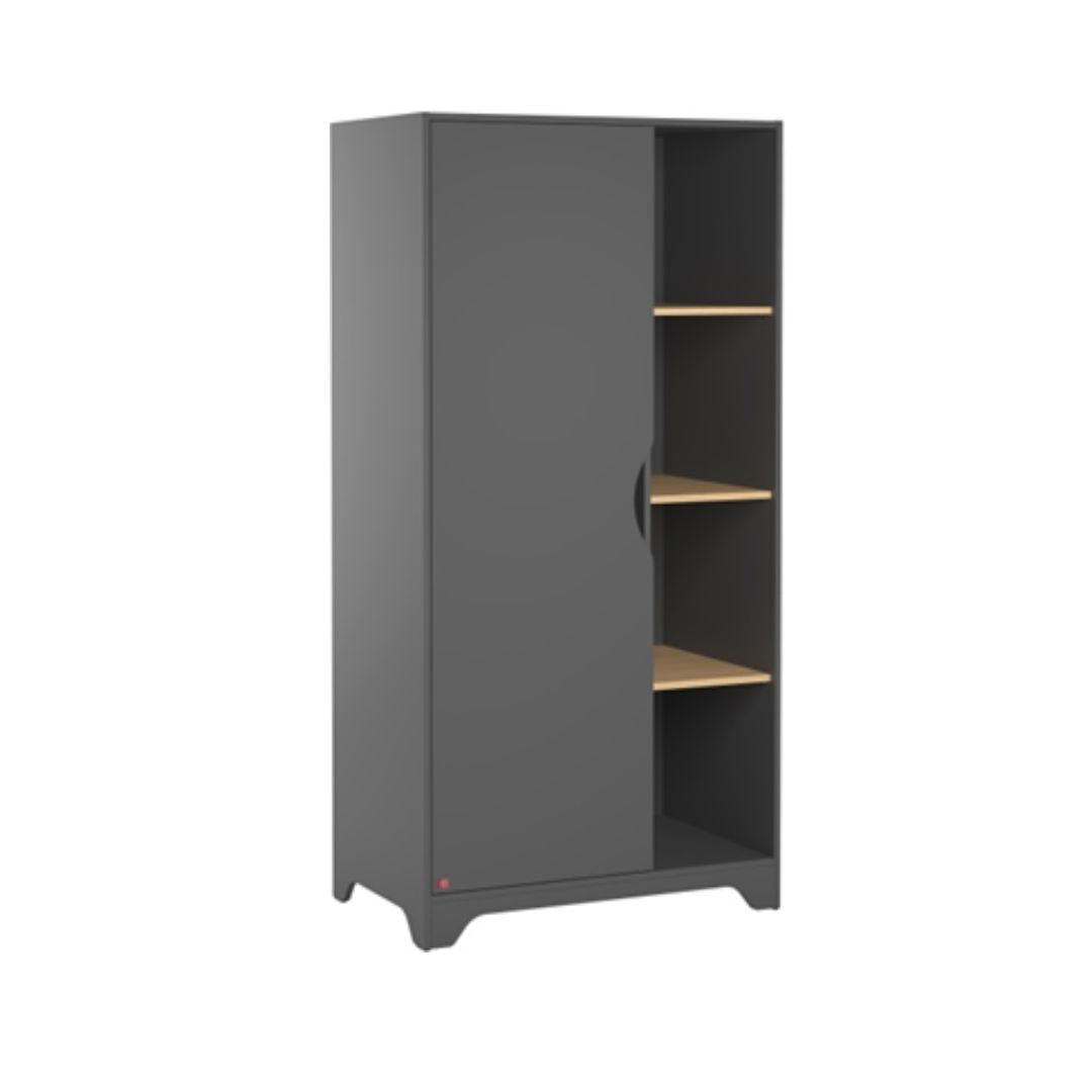 Vox Wardrobe Leaf Graphite/Oak