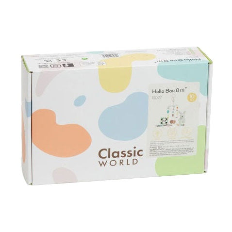 Classic World Hello Toys Box Set 0–6 Months Newborn Sensory Gift Set