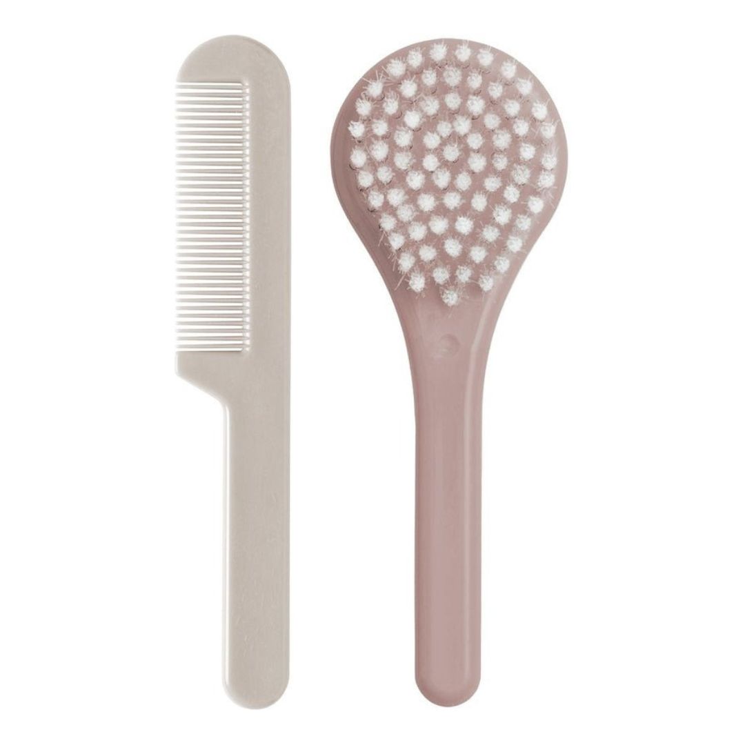 LUMA Comb & Brush Set – Blush Pink