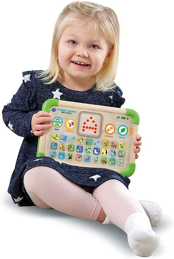 TABLETTE EDUCATIVE ABC NATURE WOOD