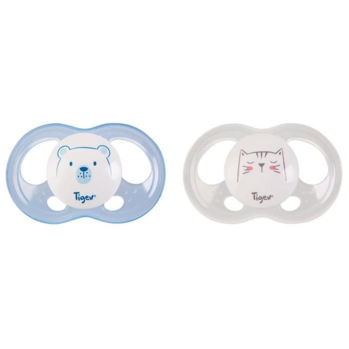 Tigex Anatomical Pacifier with Cute Animal Design