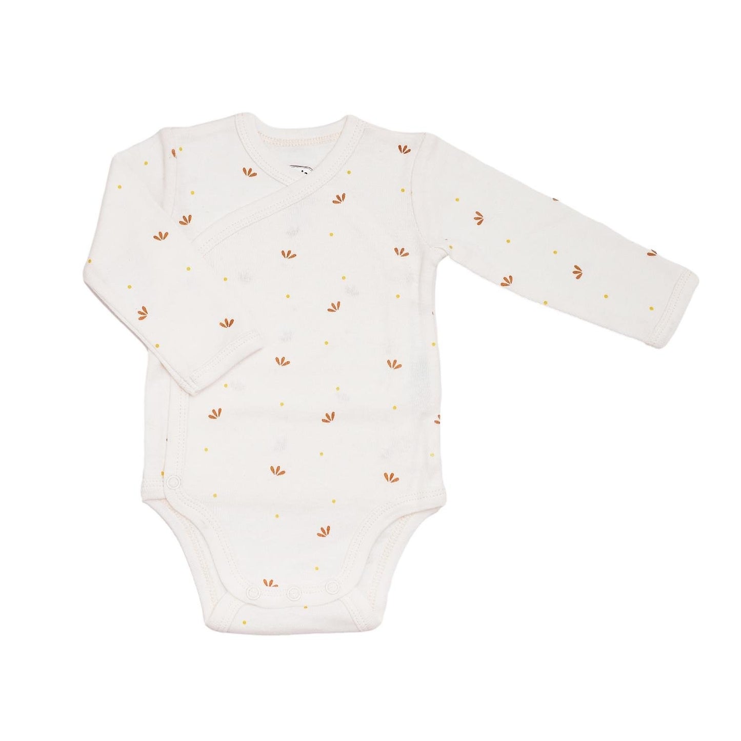 Set of 2 Long-Sleeve Baby Bodysuits