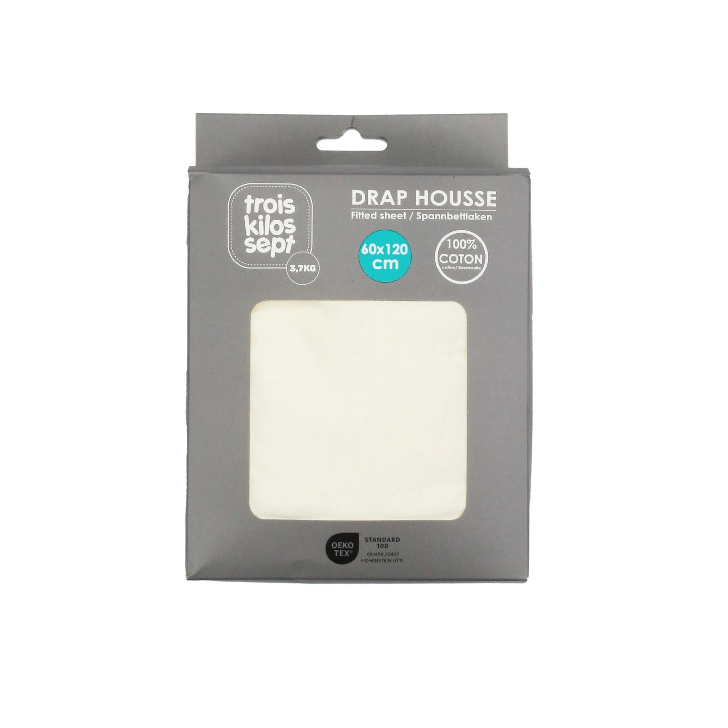 Fitted Crib Sheet (60x120 cm)