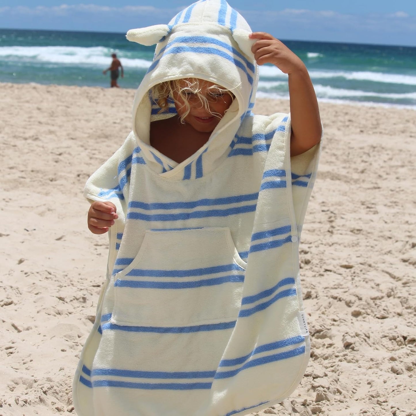Sunnylife Kids Hooded Beach Poncho