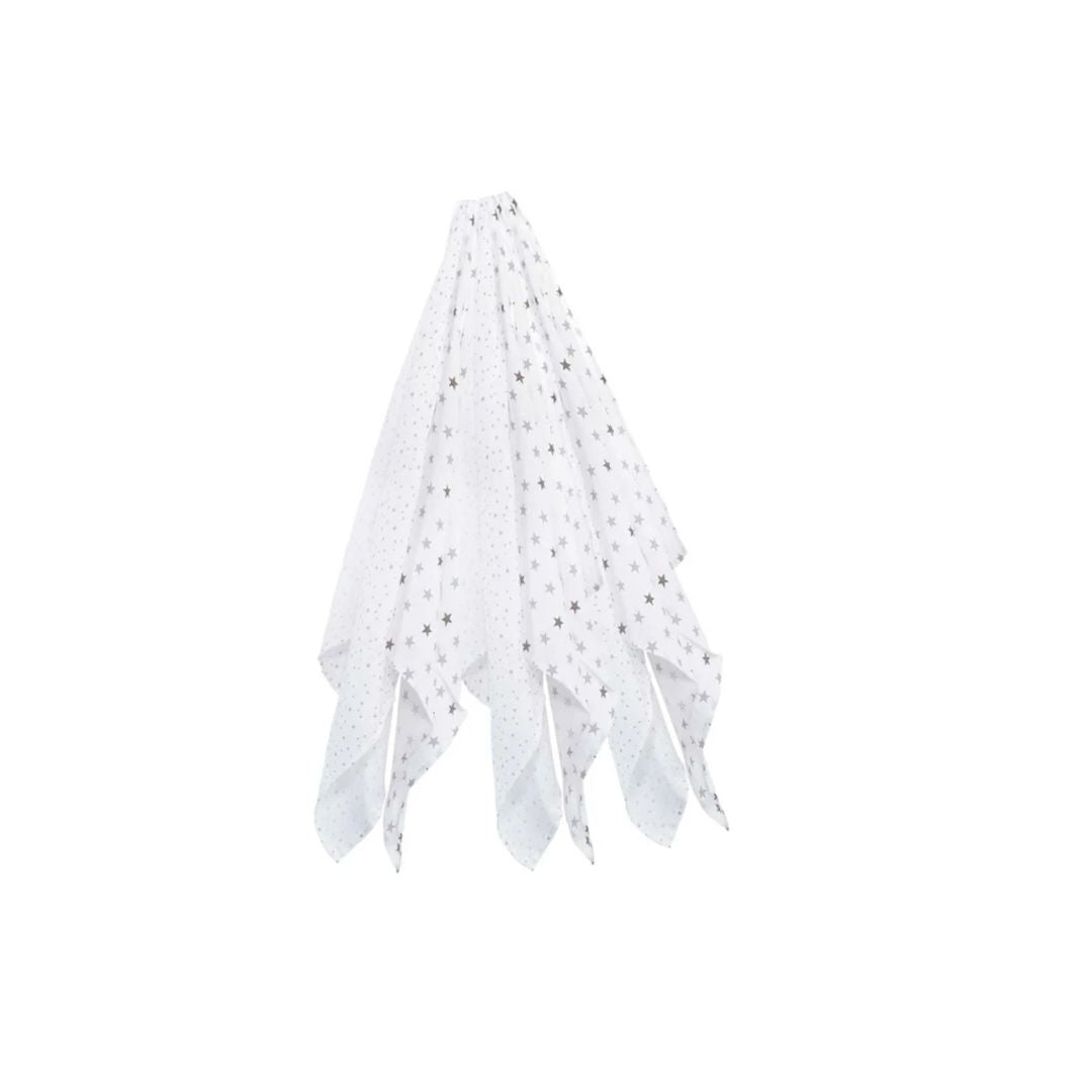 Trio kilo sept Pack of 6 Muslin Swaddles (70x70 cm)