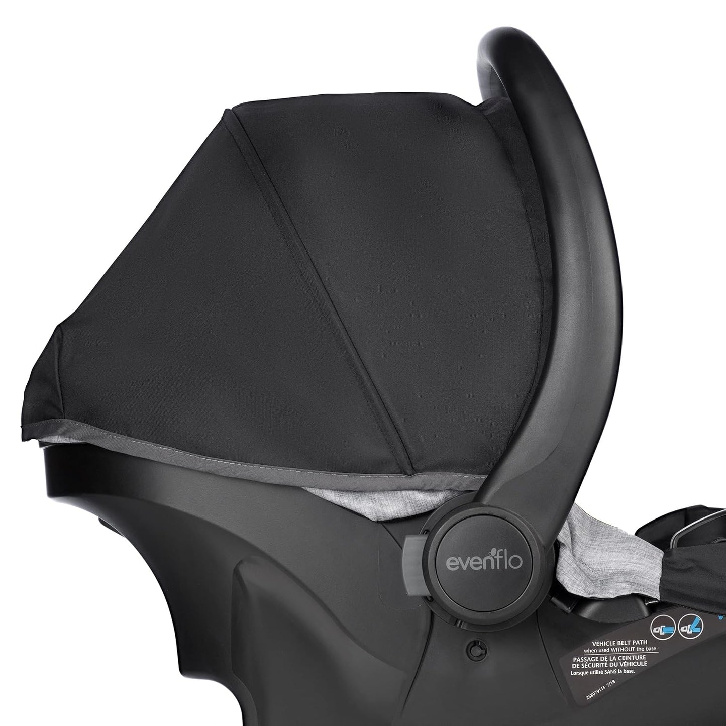 Evenflo: LiteMax Sport Infant Car Seat – Graphite Grey