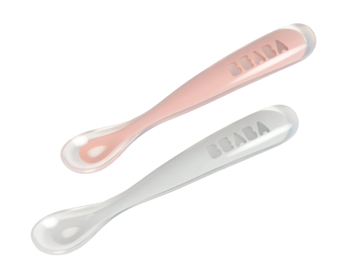 BEABA SILICONE SPOON 1ST AGE SET 2PLUSBOXOP
