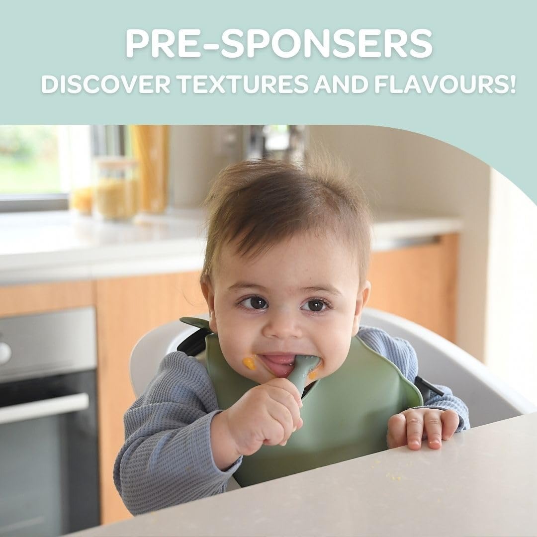 Béaba Silicone Baby Pre-Spoons – Starter Set