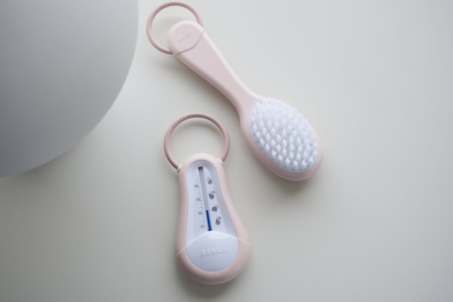 Béaba Lotus Digital Bath & Room Thermometer Pink