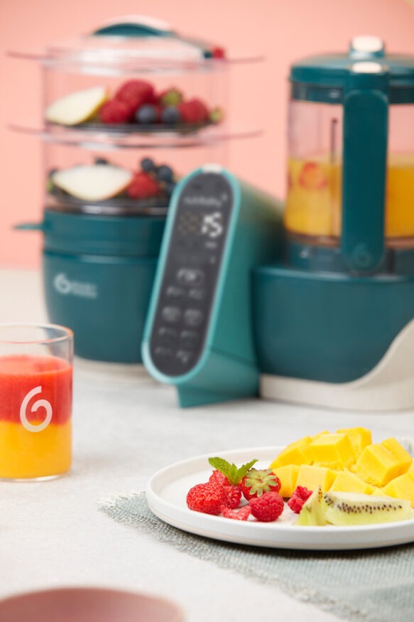 Babymoov Nutribaby+ 6-in-1 Food Processor – Opal Green