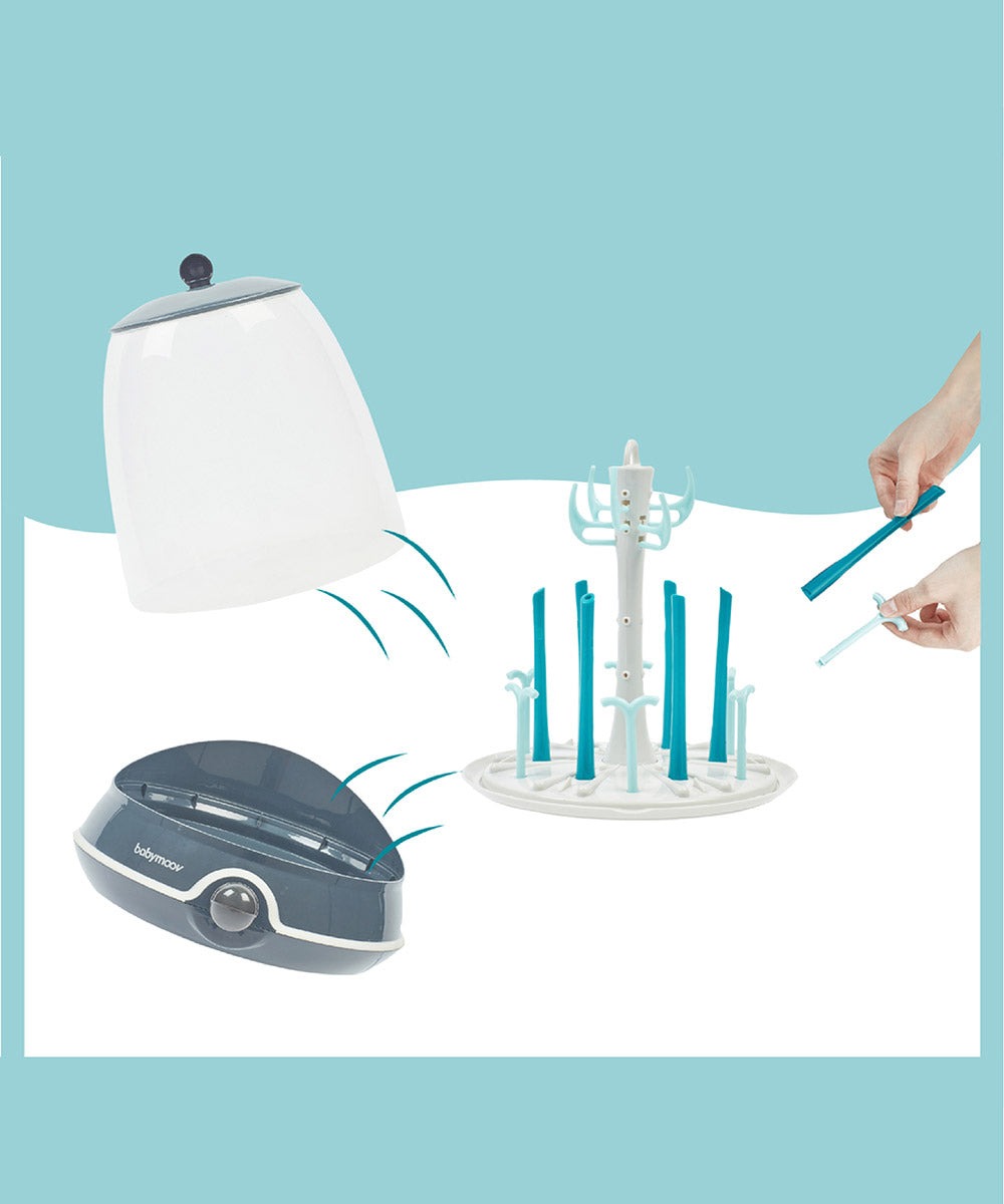 Baby Bottle Steam Sterilizer and Bottle Drainer