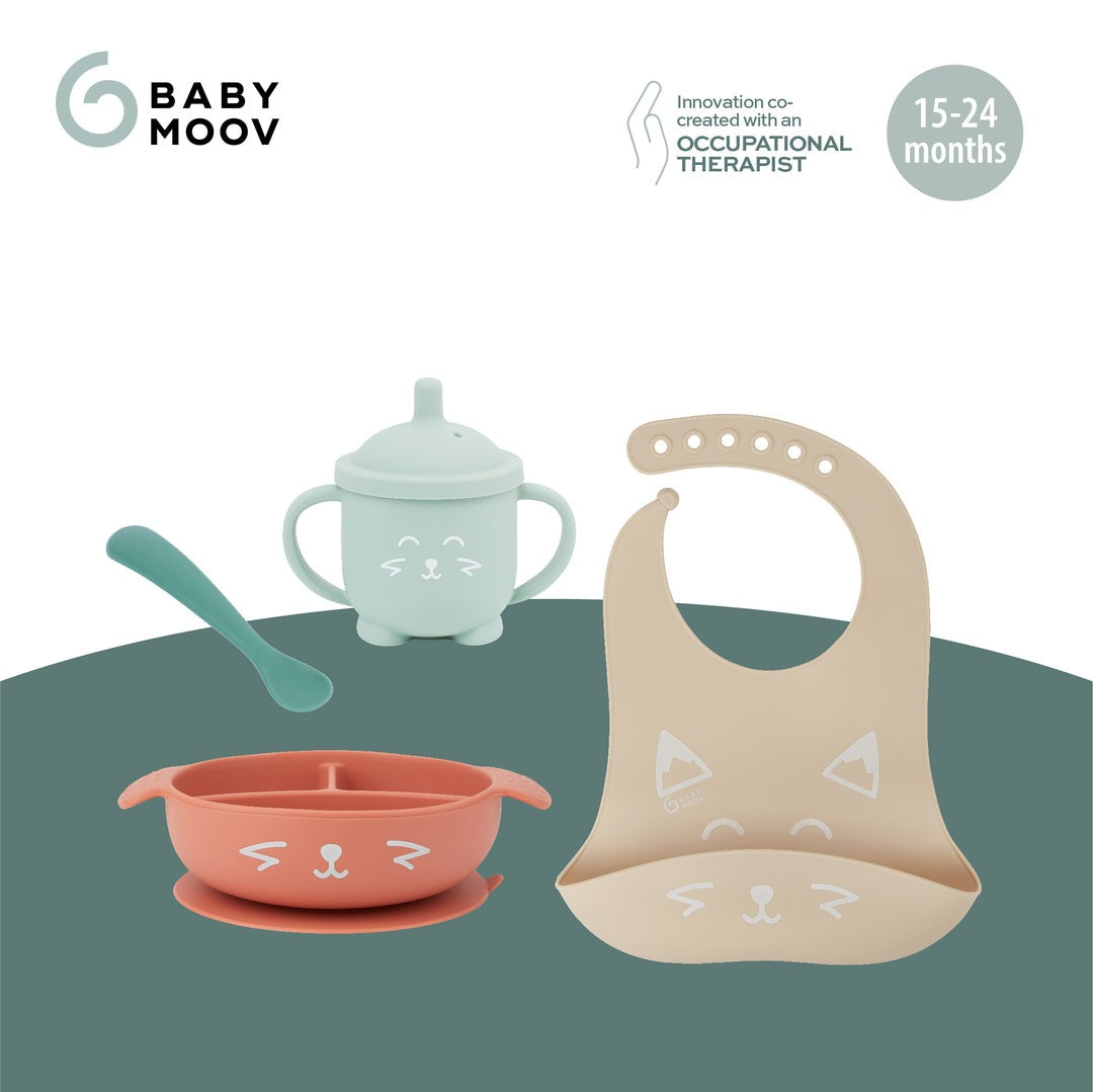 Learn'Isy Silicone Meal Set - Fox