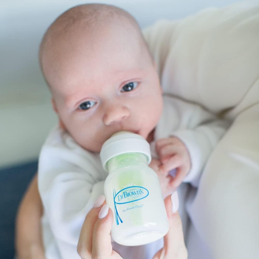 Dr. Brown’s Options+Anti-Colic Baby Bottle – 150ml Twin Pack