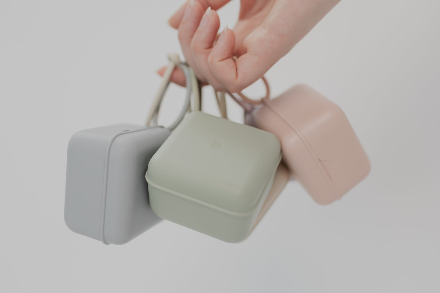 BIBS PACIFIER BOX SAGE