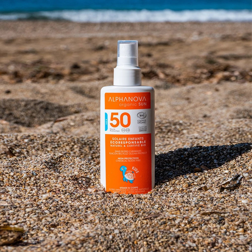 Alphanova Kids Organic Sunscreen Spray SPF 50 (125ml)