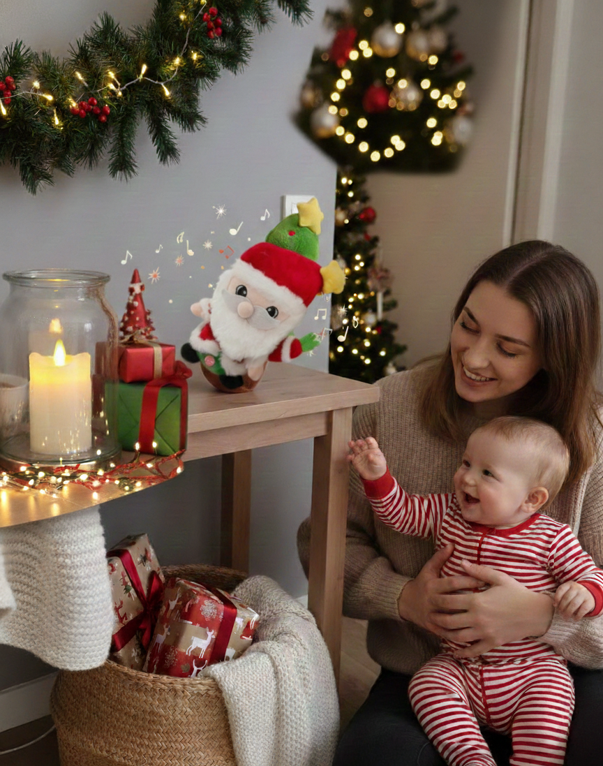 Animated Dancing Santa