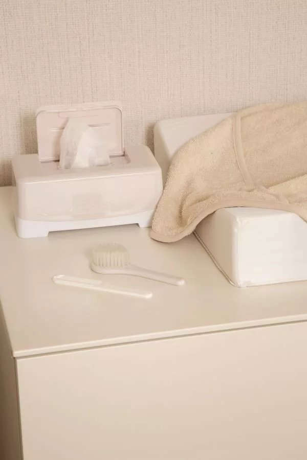 LUMA Comb and Hairbrush Set – Pure Oat