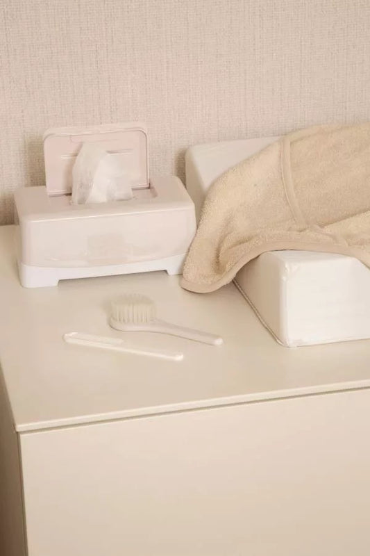 LUMA Comb and Hairbrush Set – Pure Oat