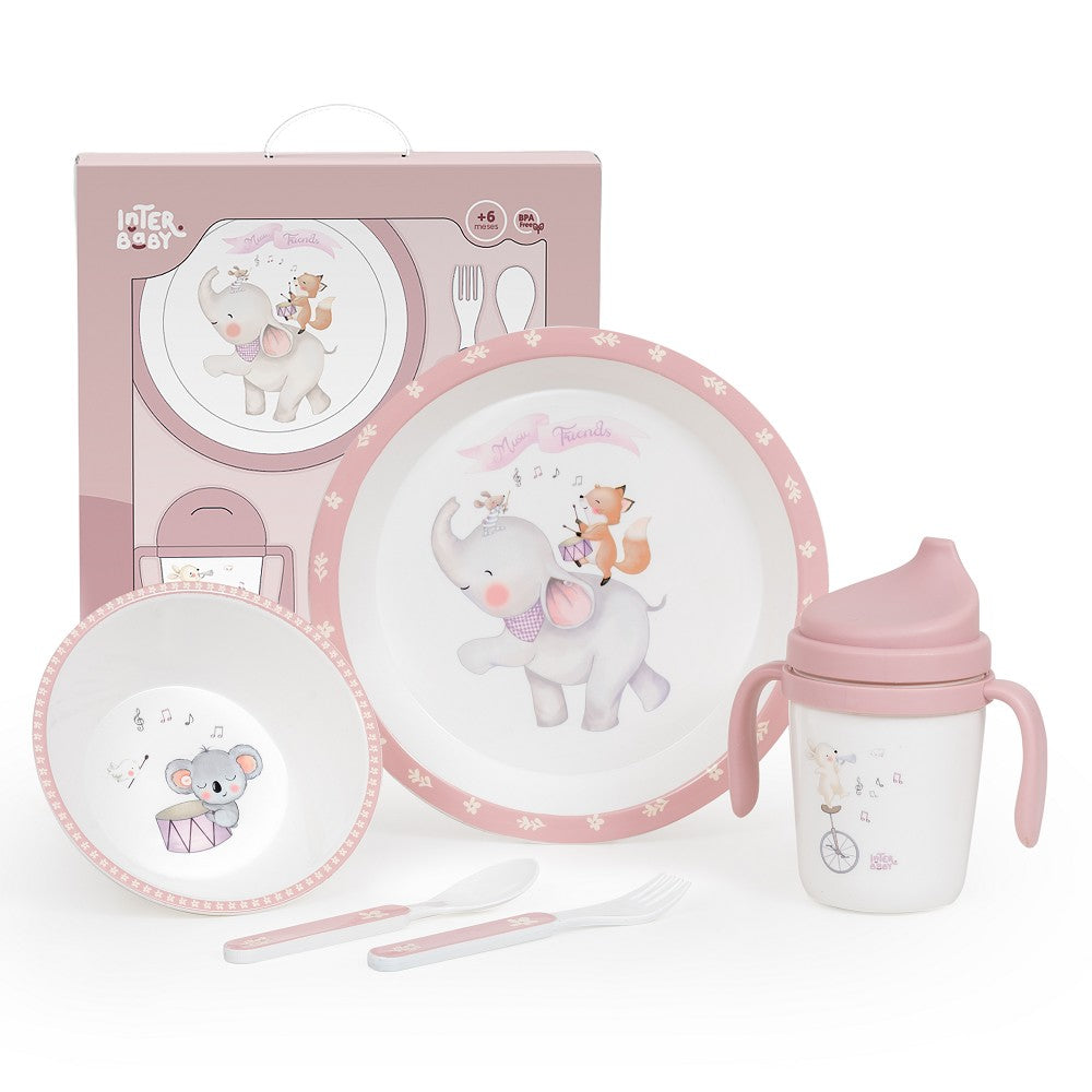 Music Friends Kids Dinner Set