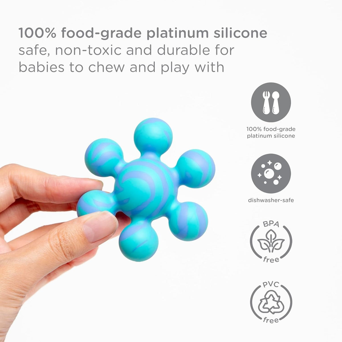 Joinibble Teether for Babies Blue