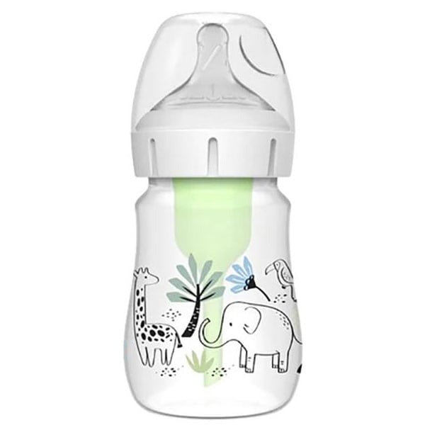 Options+ Anti-Colic Wide Neck Baby Bottles