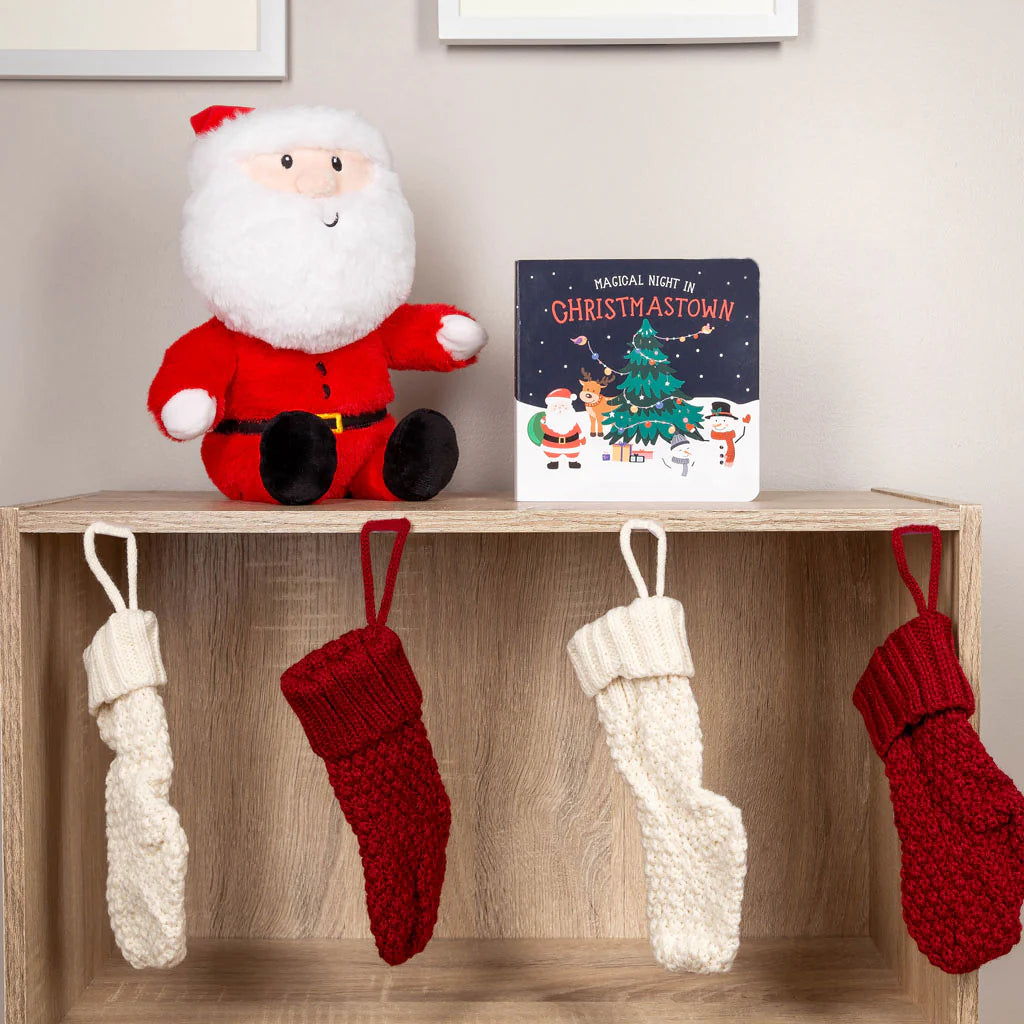 santa & board book set