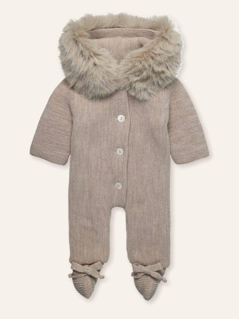 Real Fur - Beige 1-3M