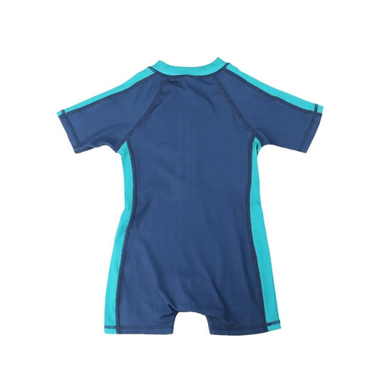 Zoocchini - Boy's One Piece Rashguard Swimsuit - Wally The Walrus
