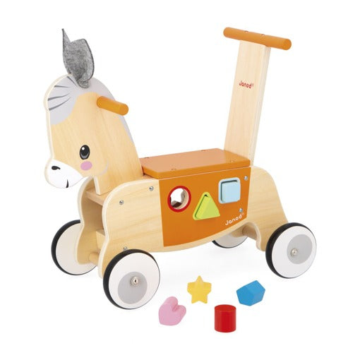 Wooden donkey carrier