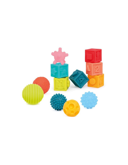 LUDI Sensory Balls & Cubes Activity Set