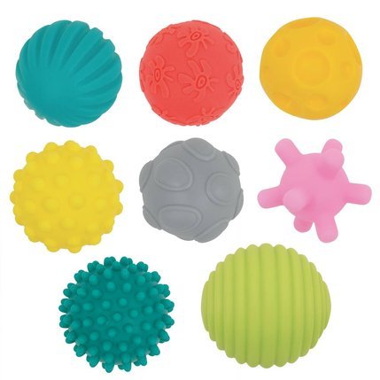 LUDI Set of 8 Sensory Balls