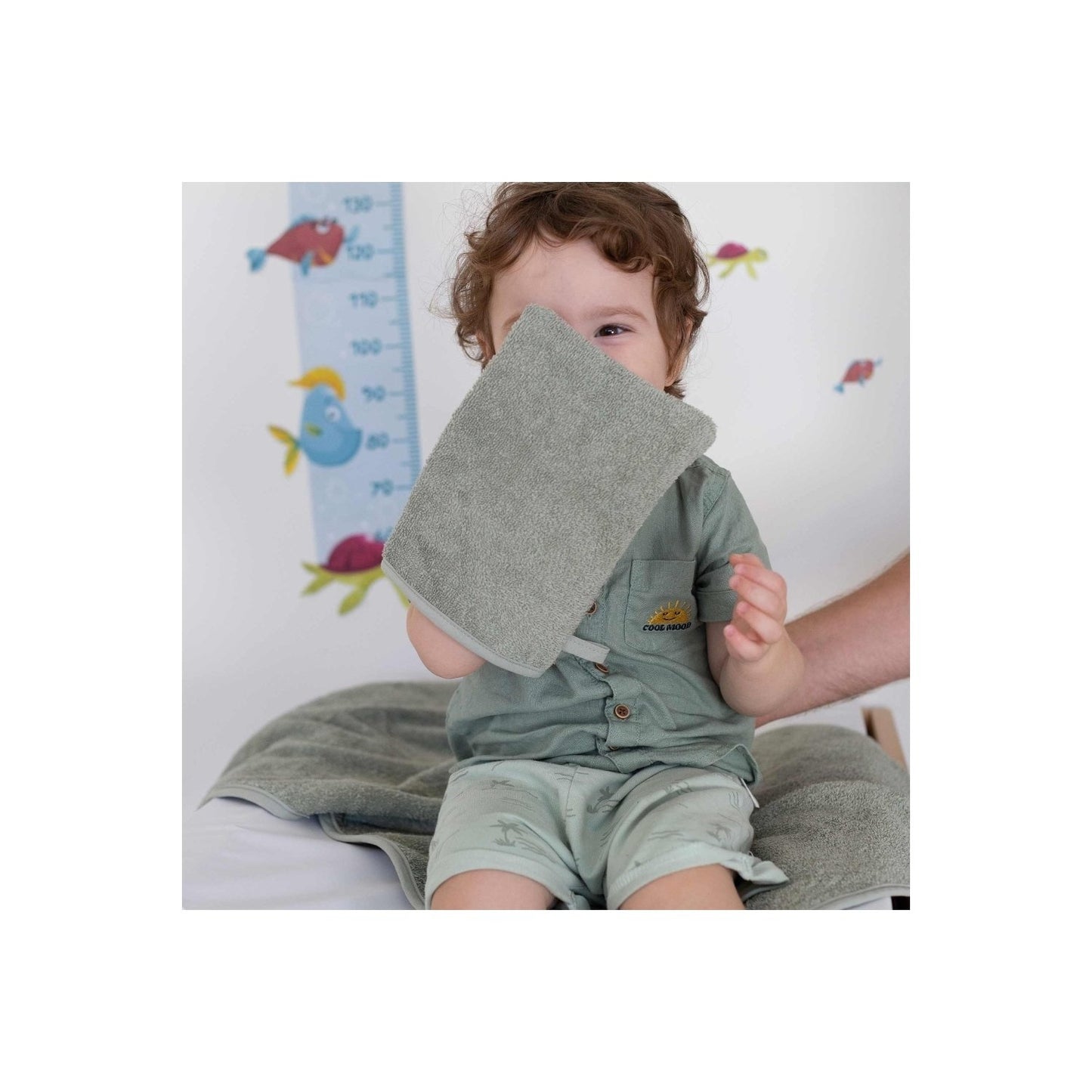 Trois Kilos Sept Terry Cloth Wash Mitts – Essential Bath Care (15x20 cm)