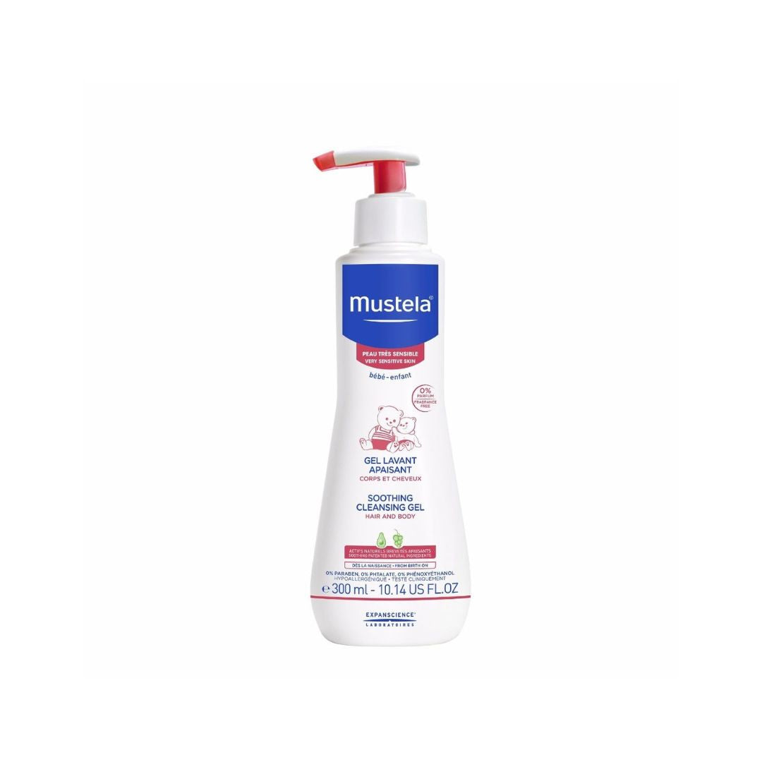 Mustela: Gel Lavant Apaisant – Soothing Cleansing Gel (300ml)