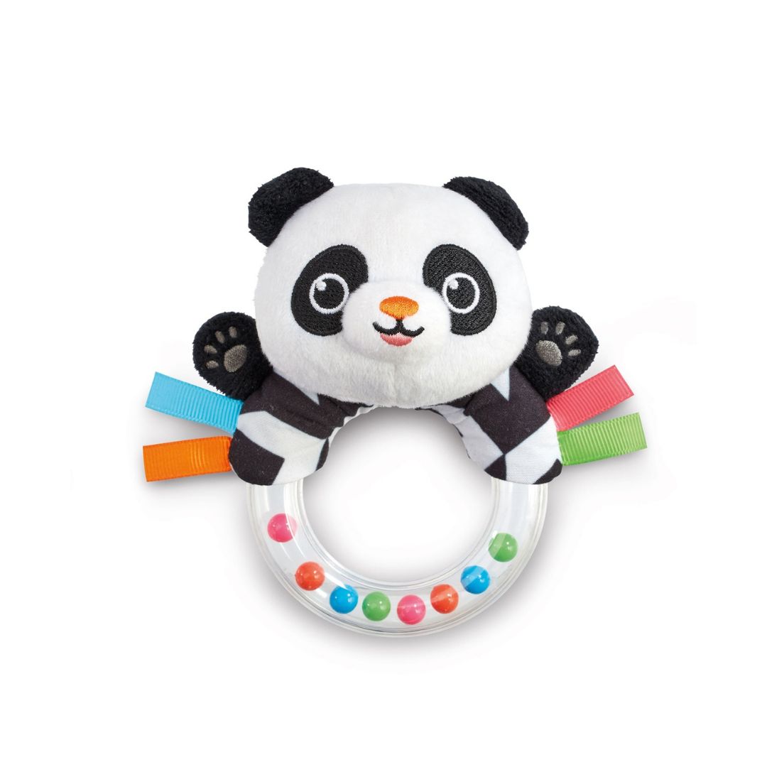 Early Learning Centre Sensory Panda Rattle Black and White