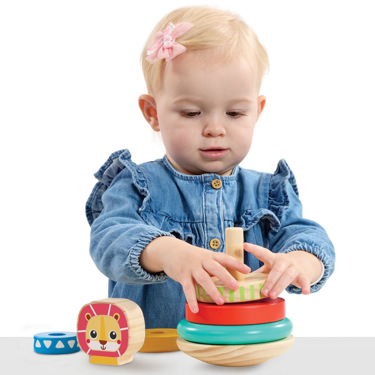 Early Learning Centre: Wooden Stacking Rings